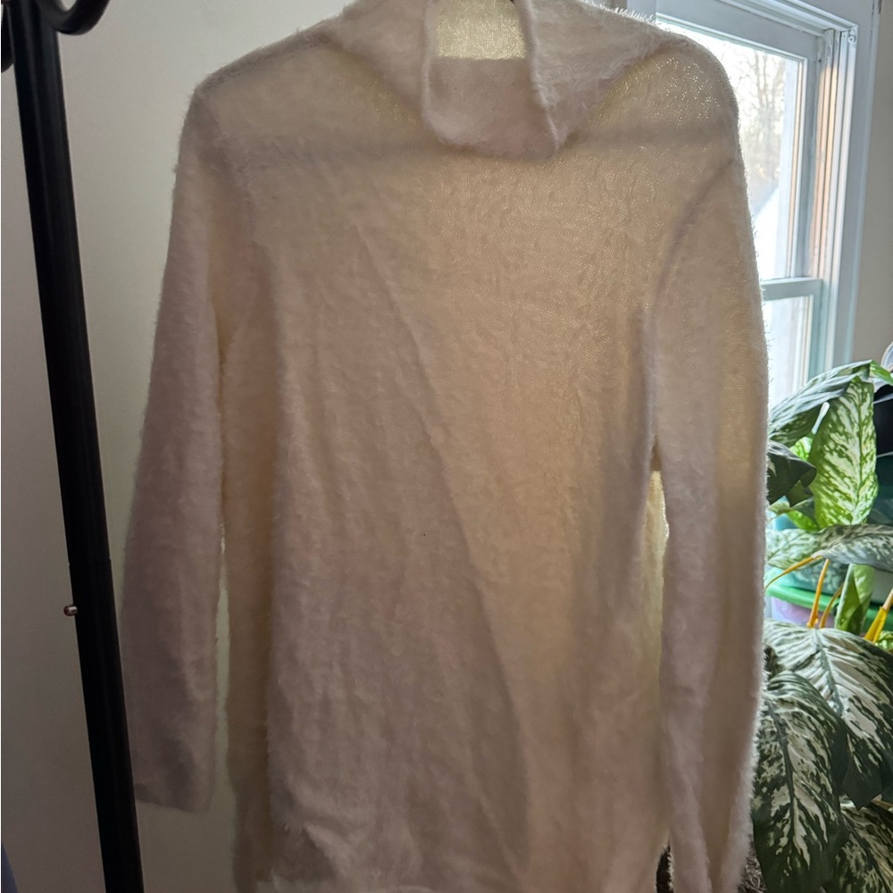 Cozy White Aerie Sweater